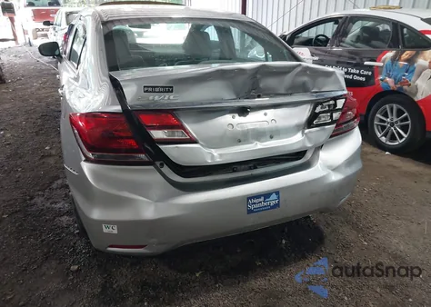 2015 Honda Civic Ex-L из США, поврежденный, VIN 2HGFB2F94FH556095